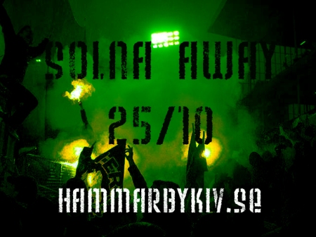 Solna away grön